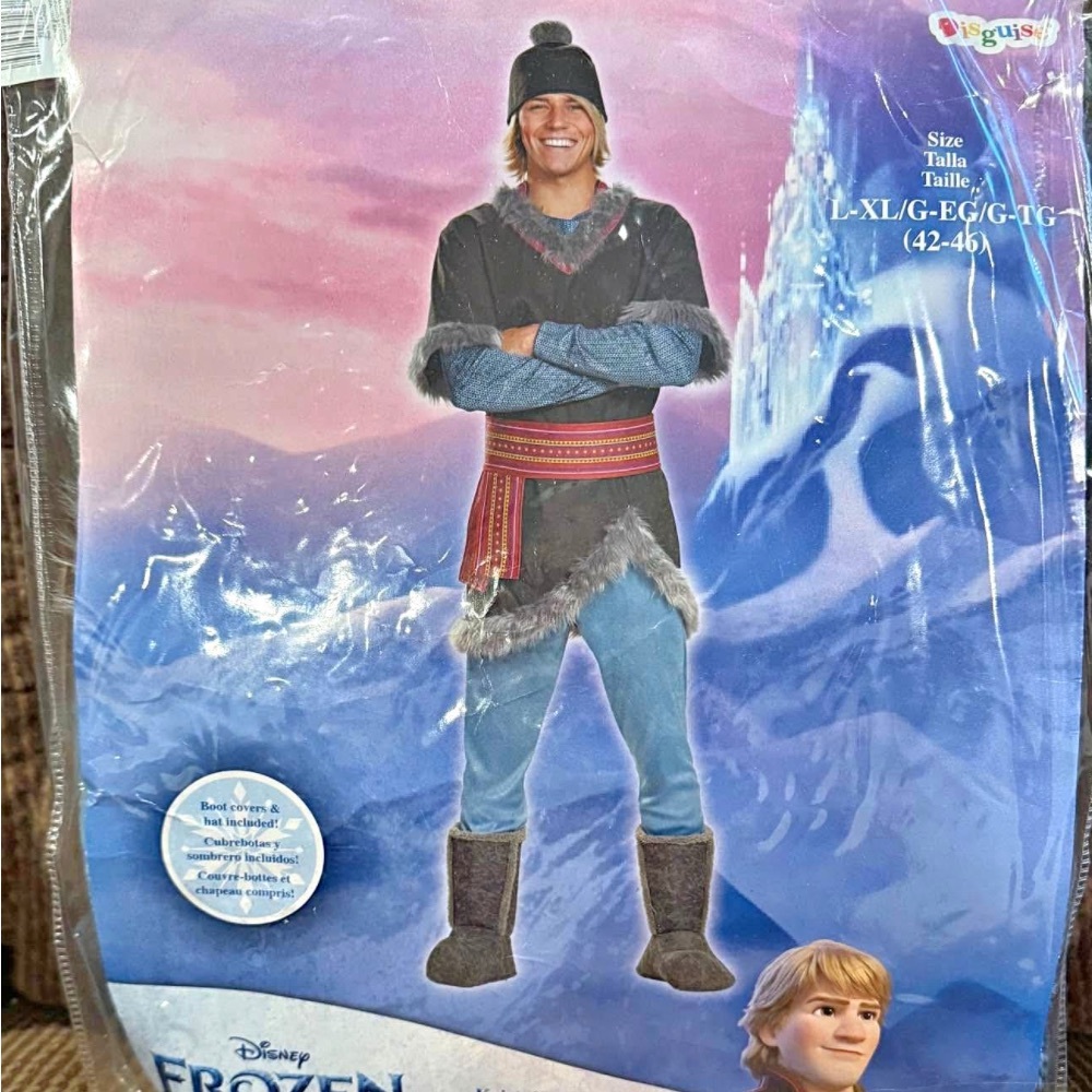 Disney Frozen Kristoff Kids Costume - Blue and Black